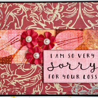 Sympathy card