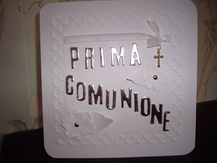 Prima Comunione - Holy Communion