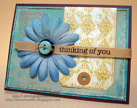 July Card Challenge - Thinking of you