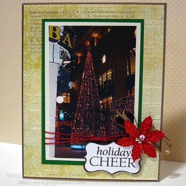 Holiday Cheer and reunion invitation card