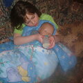 Tatyana and her baby Joshua