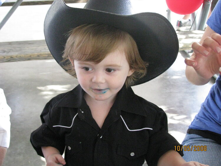 Cowboy Myer turns 2!