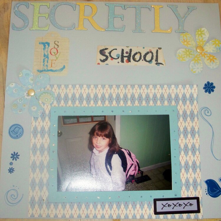 secretly loves school