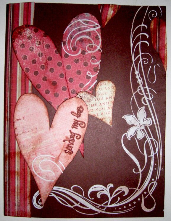 Love - miss you card