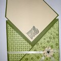 Green Envelope Card