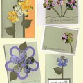 DW2007- Flower Photo Cards