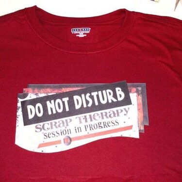 DW2007*Do Not Disturb Shirt
