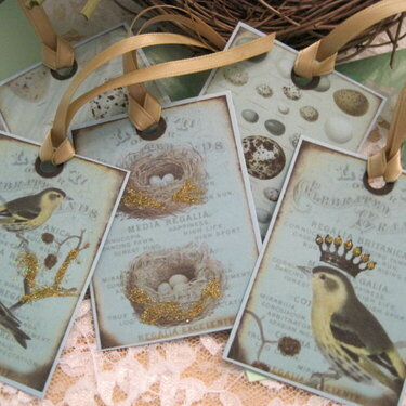 Enchanted Birds Gift/Hang Tags Collection