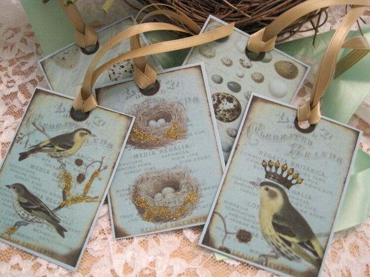 Enchanted Birds Gift/Hang Tags Collection
