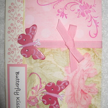 Butterfly Kisses Card