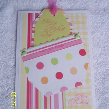 Have a Perfect Day - Birthday Card