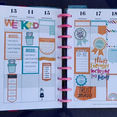 June 13-19, 2022 Planner Spread