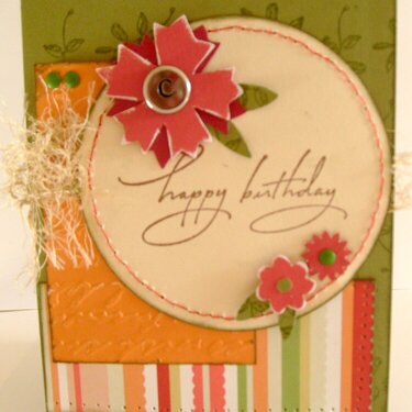 Happy Birthday Fall Birthday Card