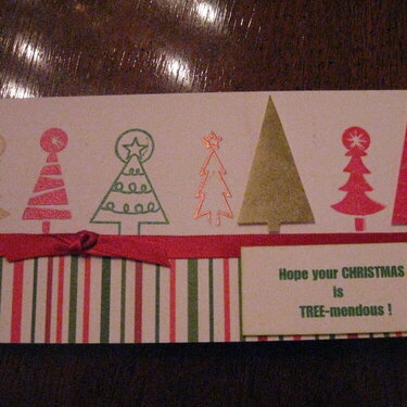 Hope your christmas is Tree-mendous