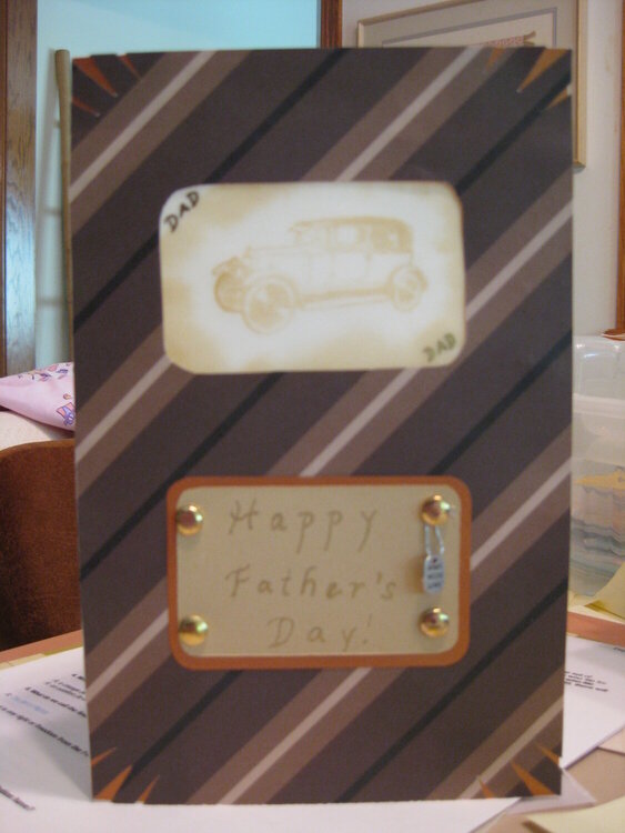 Father&#039;s day card