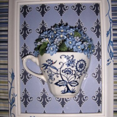 tink ink tea cup frame