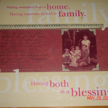 Family + Blessing