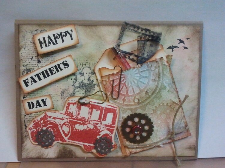 Vintage Father&#039;s Day Card