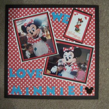 Disney..... "We Love Minnie"