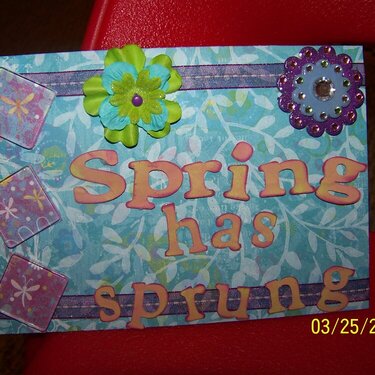 Spring Card