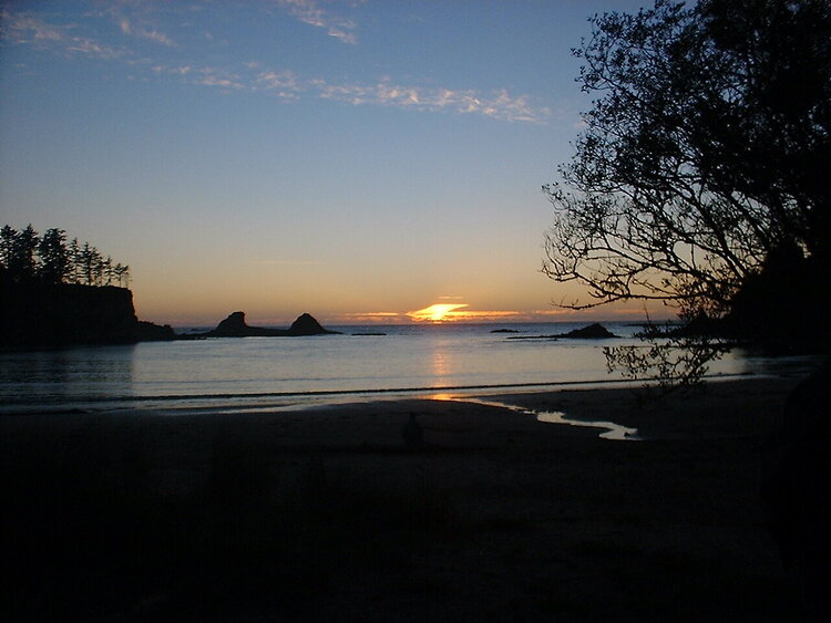 Another Beautiful Sunset at Coosbay Or.
