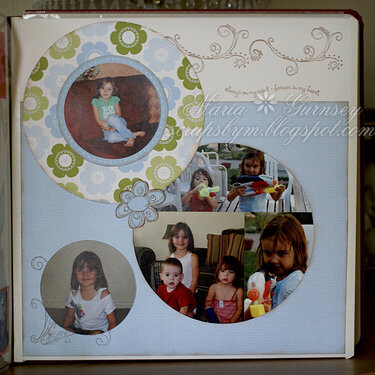 Stampin Up Layout