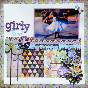 GIRLY TWIRL ** Creative Scrappers #107**