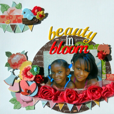 Beauty in Bloom **Creative Scrappers #121**