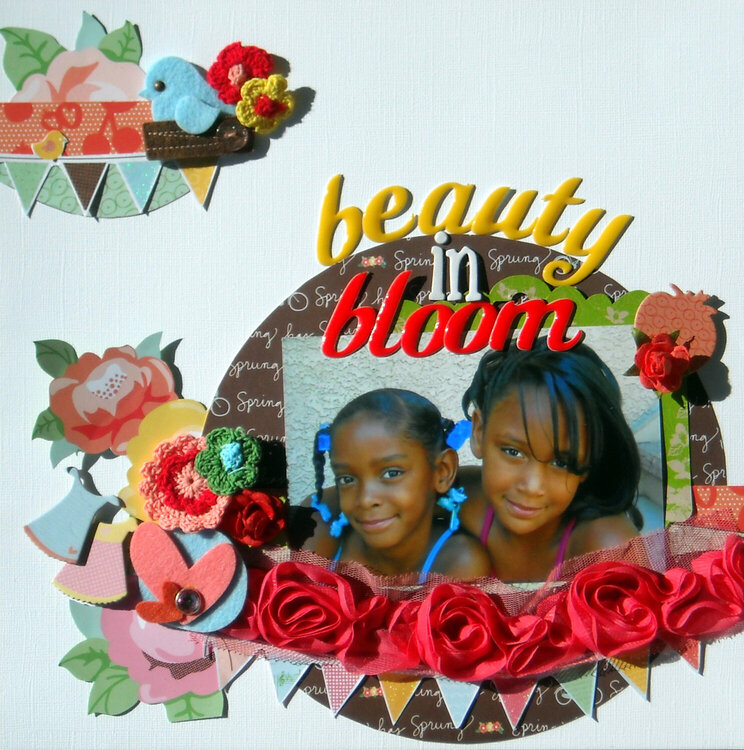 Beauty in Bloom **Creative Scrappers #121**