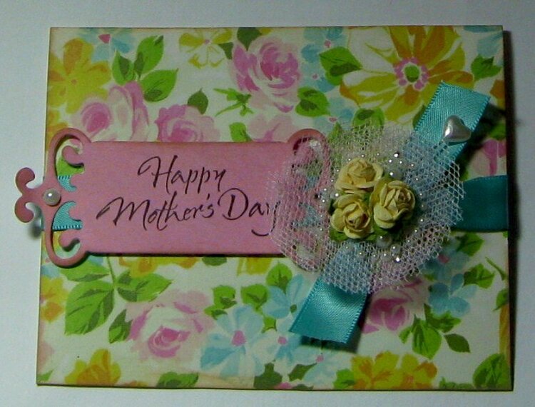 Mother&#039;s Day/Mini Corsage  Card