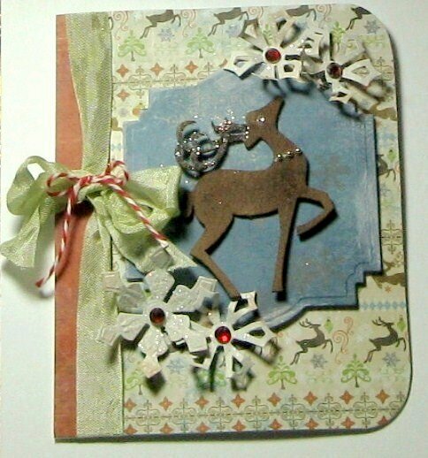 Reindeer Card