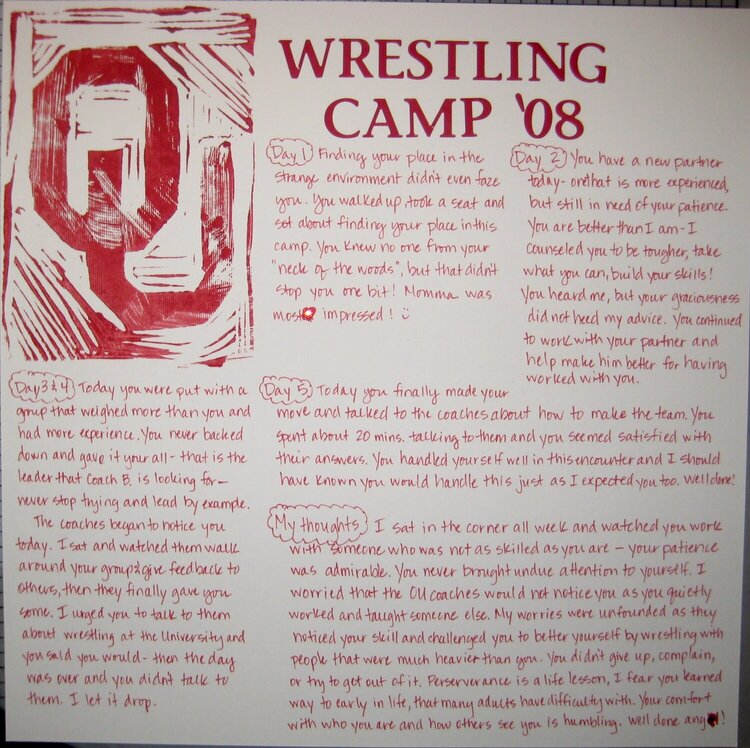 OU Wrestling Camp &#039;08