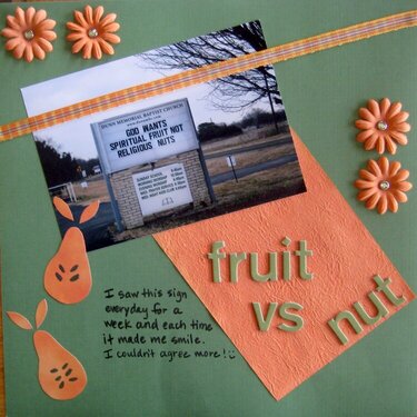 Fruit vs Nut
