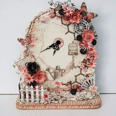 vintage garden clock *Pion Design/Imaginarium Designs*