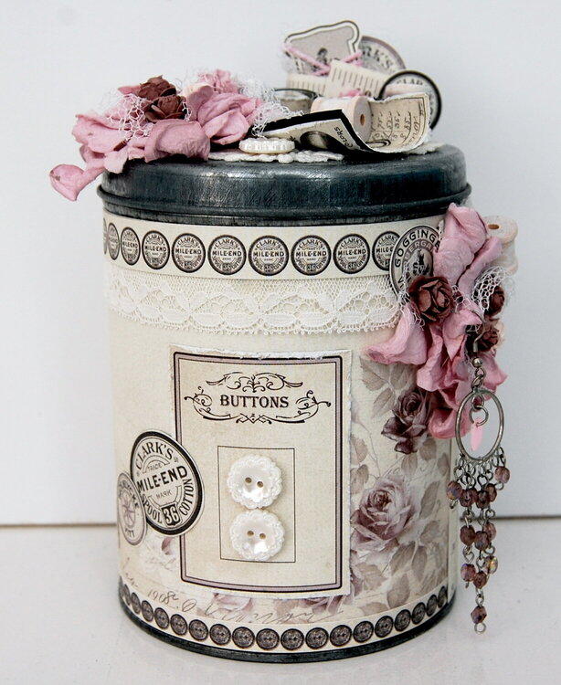 altered tin can *Pion design*