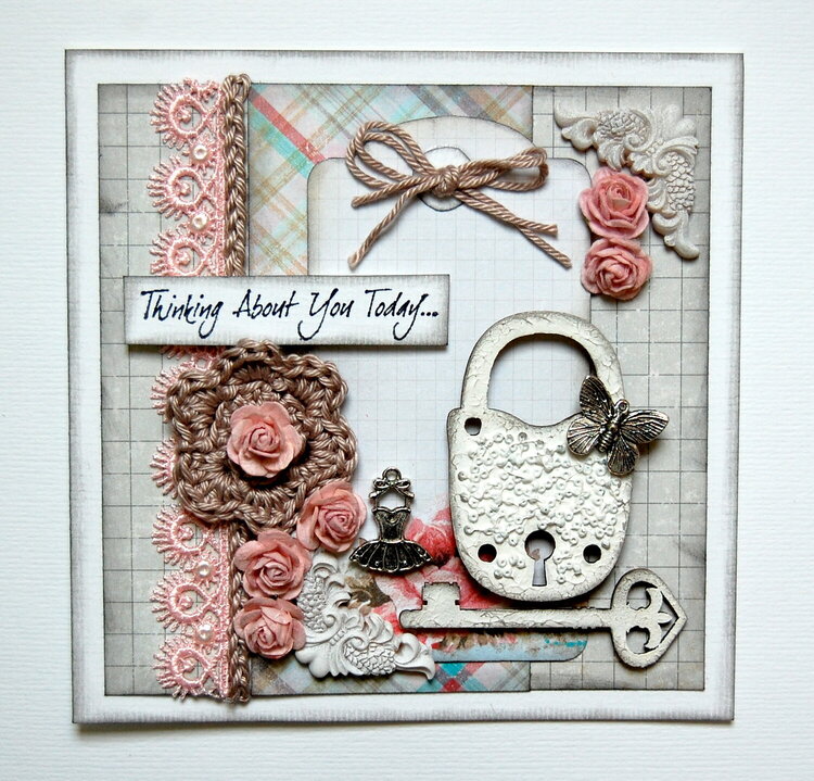 thinking about you today -card- *Dusty Attic*