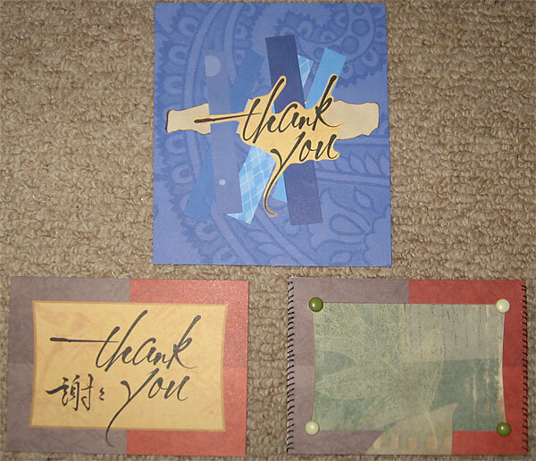 Thank You Cards - Front