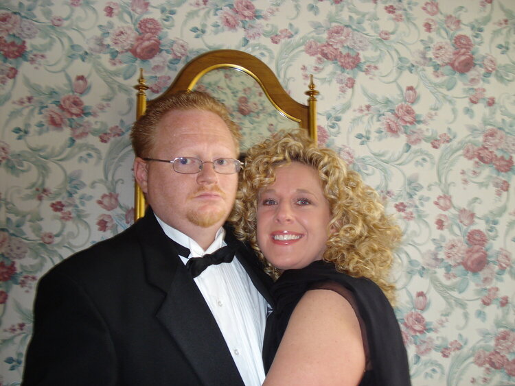 My great hubby Dan and I