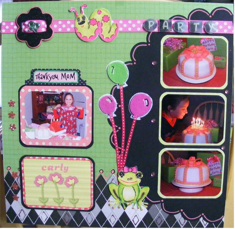 2pg birthday layout