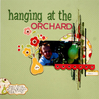 Hanging at the Orchard