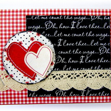 &quot;Oh, how I love thee...&quot;Card