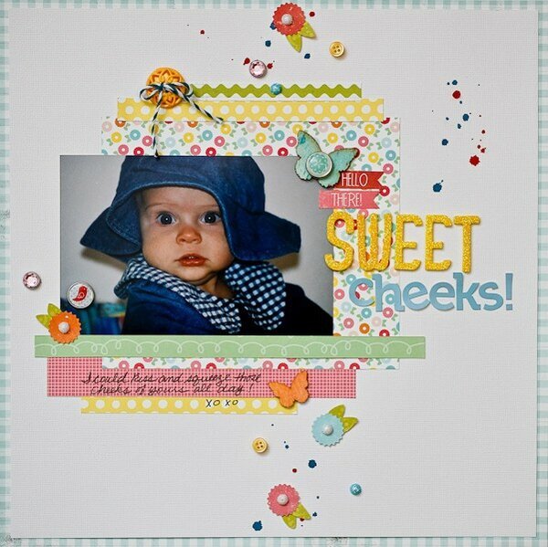 Sweet Cheeks! **NoelMignon Boardwalk kit**