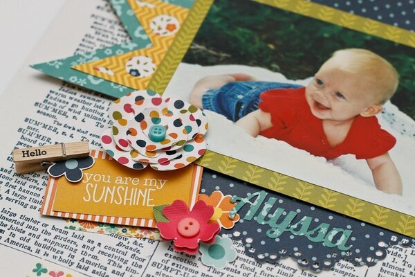 You are my Sunshine **Pebbles GD layout**