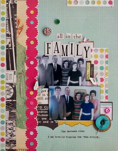All in the Family *Scrapbook Circle May Kit*