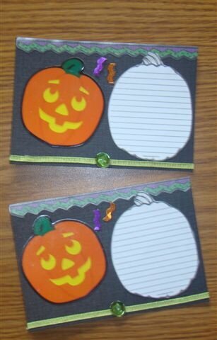 Pumpkin Journaling Box for Grab Bag