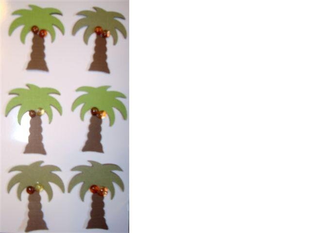 Paper Piecing Palm Trees