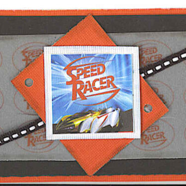 Speed Racer License Plate