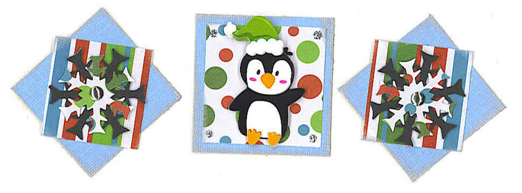 Penguin Deco&#039;s for Christmas Swap