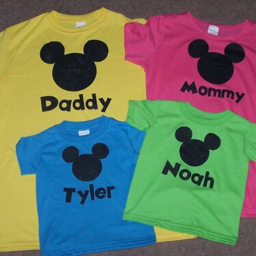 Family Disney World Shirts