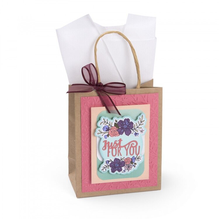 Just For You Flower Gift Bag